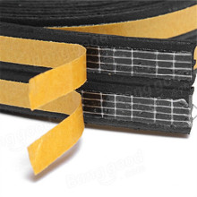 EPDM Adhesive Backed Foam Rubber Strips